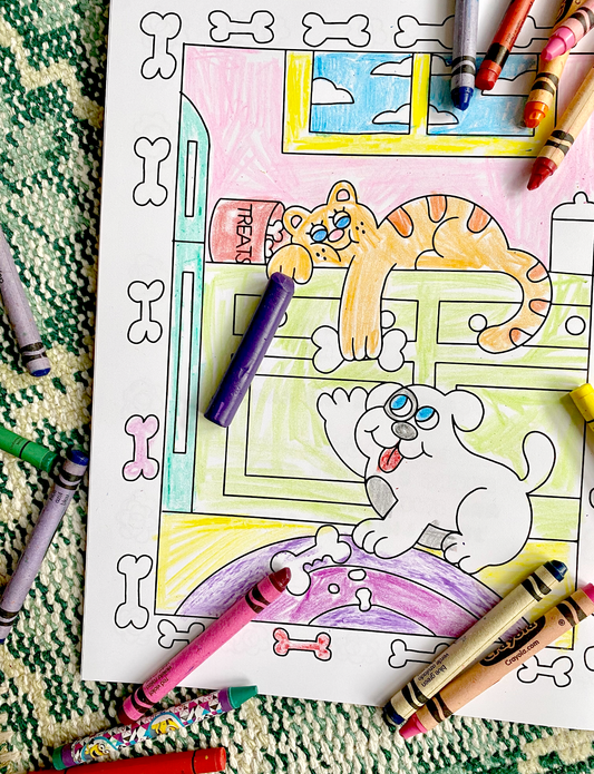 Coloring Story Books.