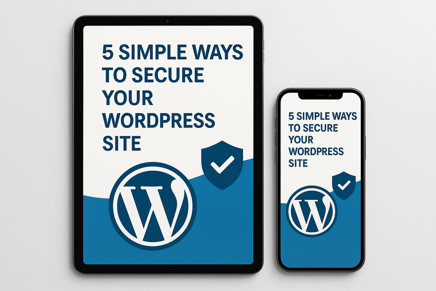 WordPress Security Ebook Mockup